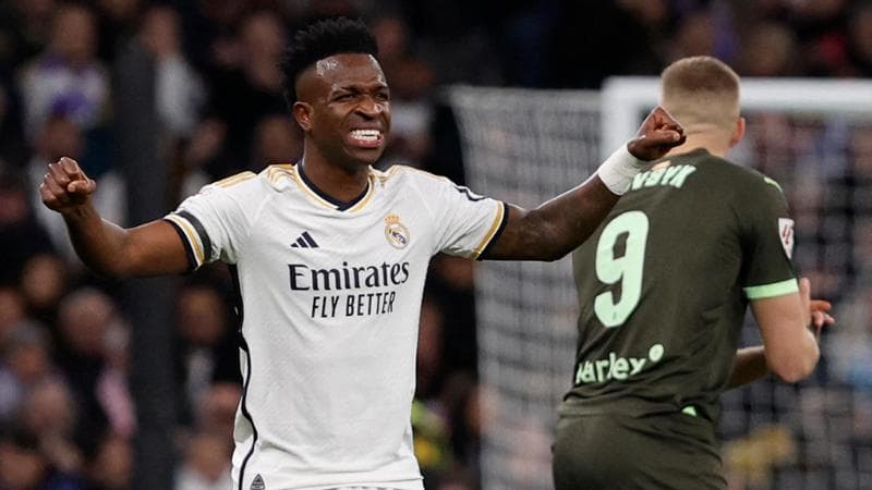 Vinicius Junior, 23 anni, stella del Real Madrid