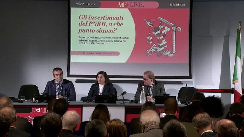 Video. Occhiuto: 'Preoccupato per lo stralcio di progetti ma era doveroso rimodulare le risorse' - Il video integrale