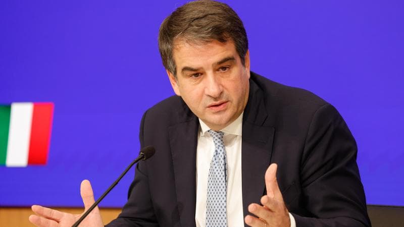Il ministro per gli Affari europei, per le politiche di coesione e per il PNNR Raffaele Fitto&nbsp;

