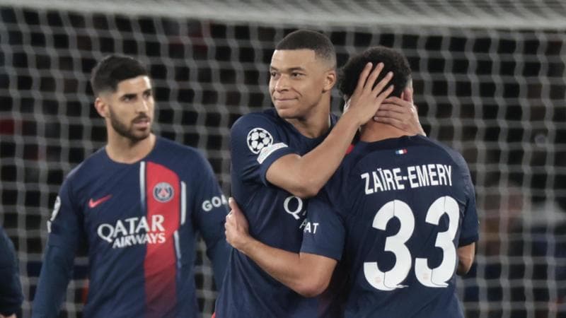 Champions, Mbappé trascina il Psg: 2-0 alla Real Sociedad e quarti vicini