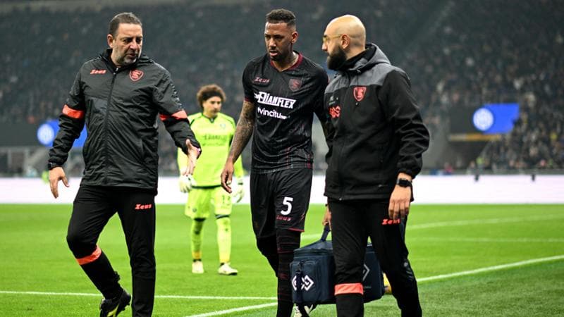Boateng esce dal campo infortunato