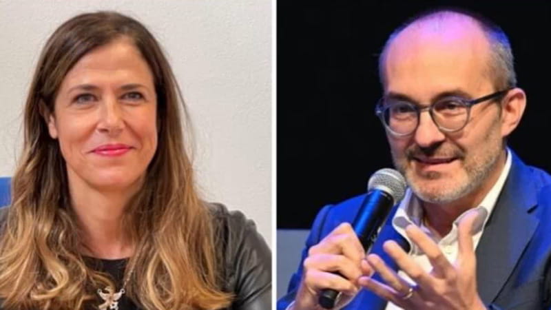Alessandra Todde e Paolo Truzzu