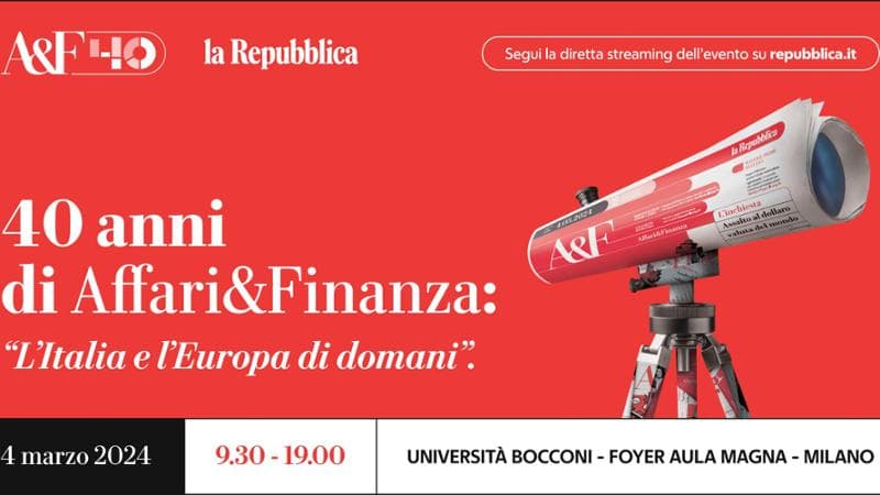 Affari&amp;Finanza, una trasformazione lunga 40 anni
