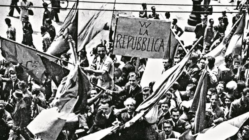 Campagna elettorale per il referendum tra repubblica e monarchia