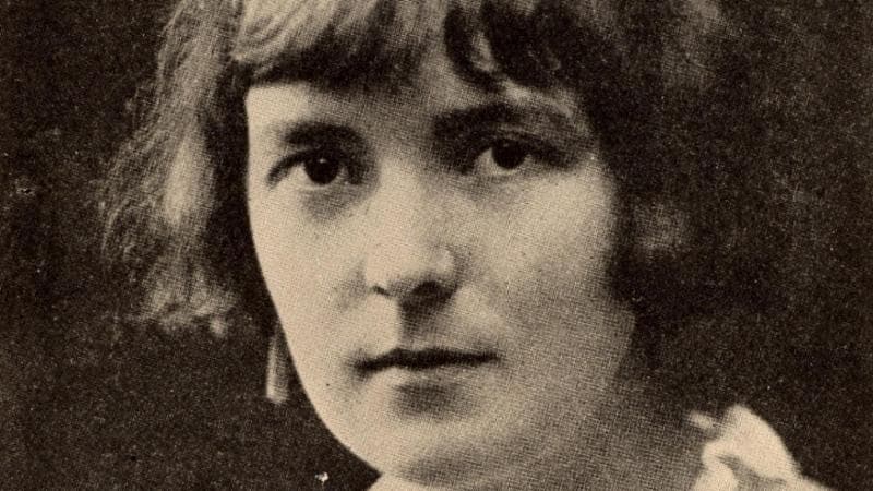 La scrittrice Katherine Mansfield (1888-1923). Getty Images