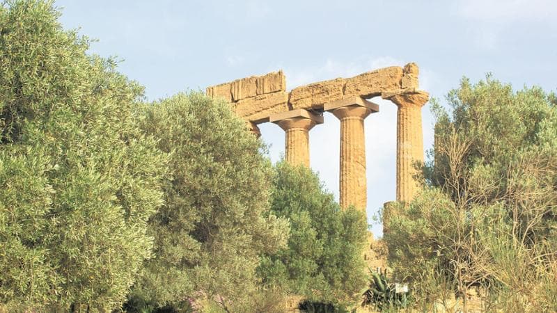 Colonne del Tempio di Giunone, Valle dei Templi, Agrigento (@Getty Images)