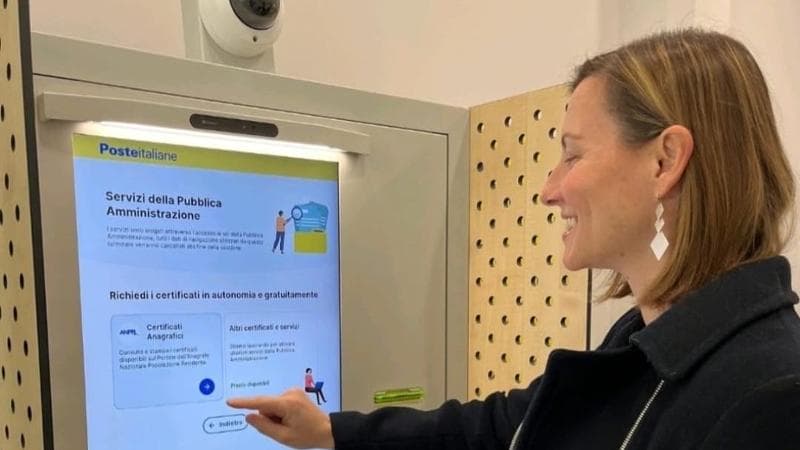 Nei piccoli Comuni arrivano le Poste digitali: quattromila chioschi in tutta Italia. Ventiquattro ore su ventiquattro