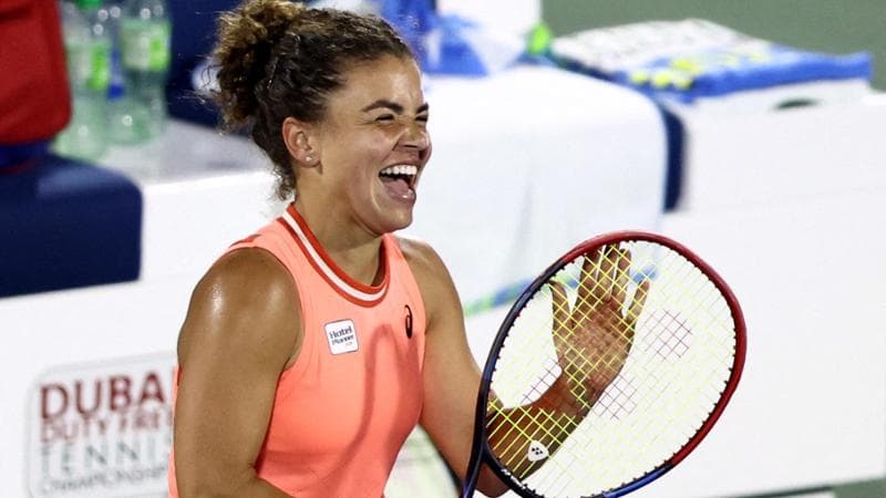 Tennis, Jasmine Paolini in finale a Dubai