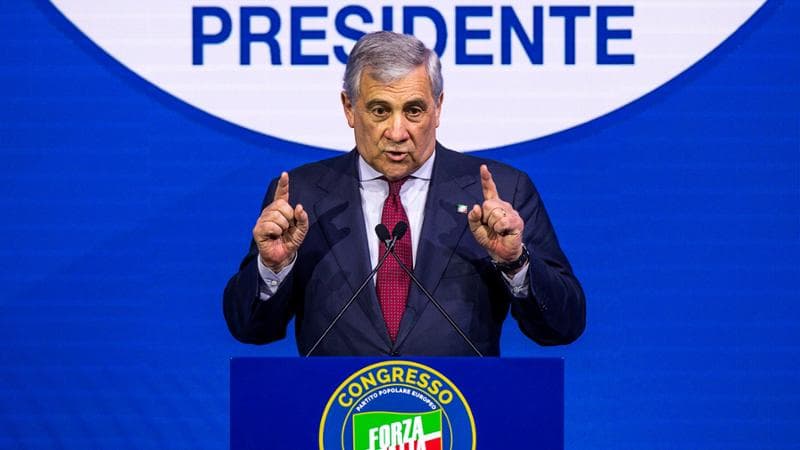 Antonio Tajani eletto segretario nazionale al congresso di Forza Italia
