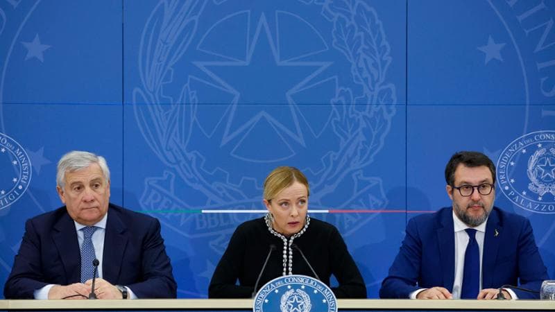 Pranzo a Chigi tra Meloni, Tajani e Salvini: “Clima positivo e disteso”