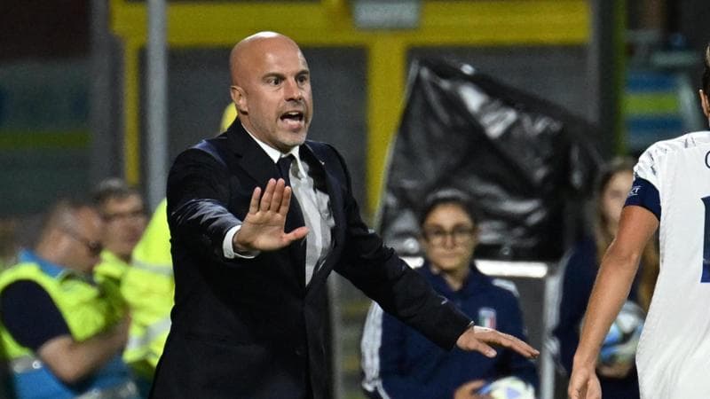 Il ct azzurro Andrea Soncin