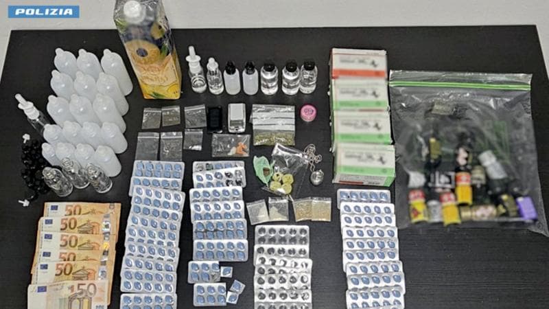 Sequestro a Milano della droga per lo stupro e altri stupefacenti