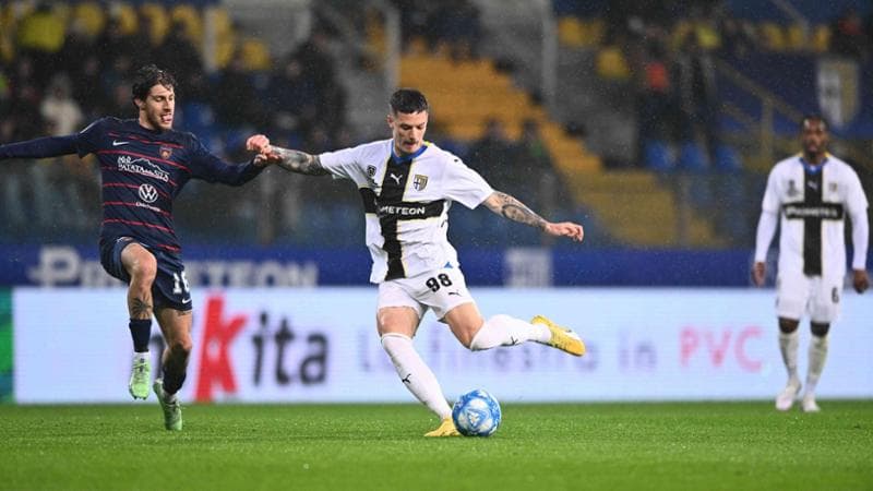 Una fase d Parma-Cosenza