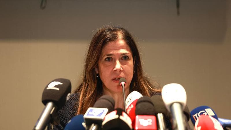 La conferenza stampa di Alessandra Todde