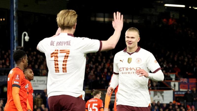 De Bruyne e Haaland