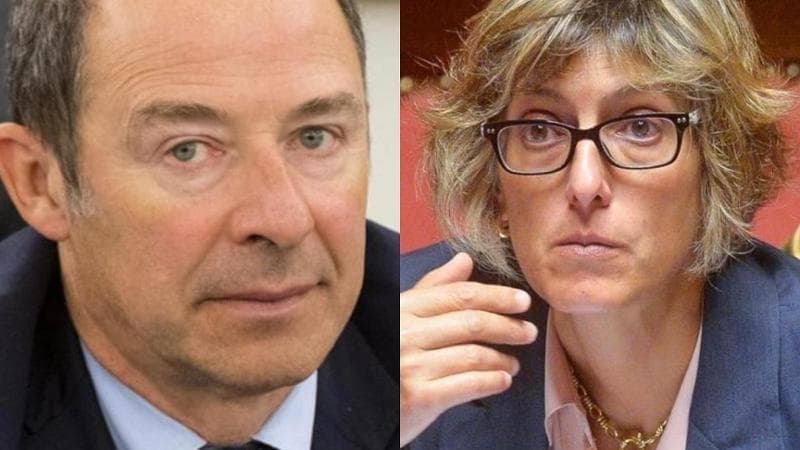 Pierantonio Zanettin e Giulia Bongiorno