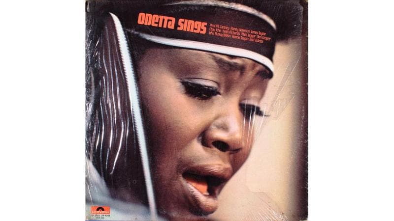 La copertina dell’album di Odetta Odetta Sings (1970)