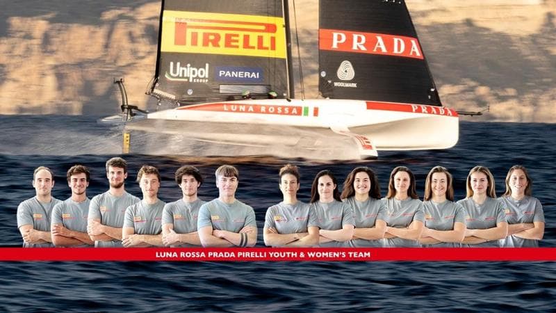 Gli equipaggi annunciati da Luna Rossa