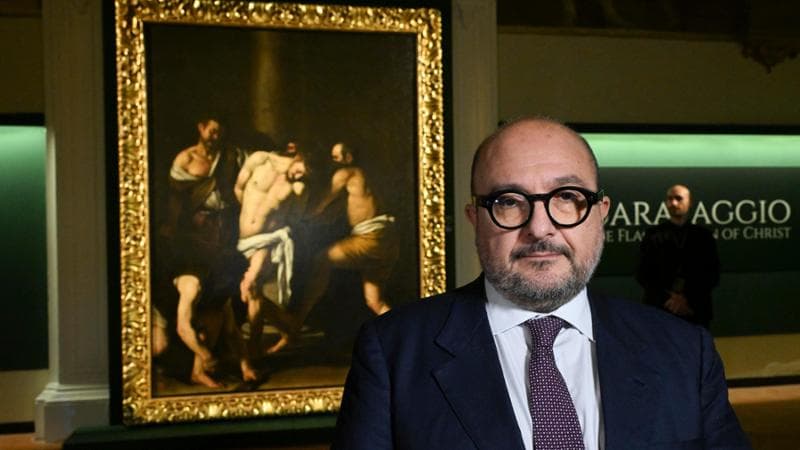 Il ministro della Cultura Gennaro Sangiuliano