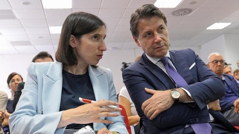 ELLY SCHLEIN E GIUSEPPE CONTE