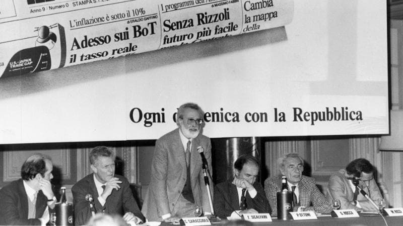 

Affari&amp;Finanza&nbsp;nel segno  di Scalfari e Turani



