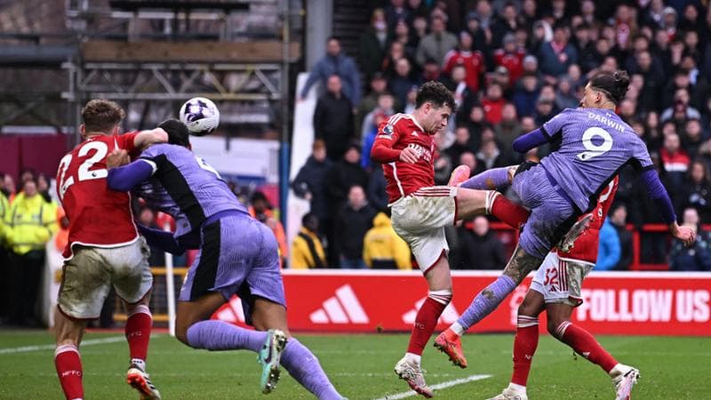 Il gol di Nunez a Nottingham