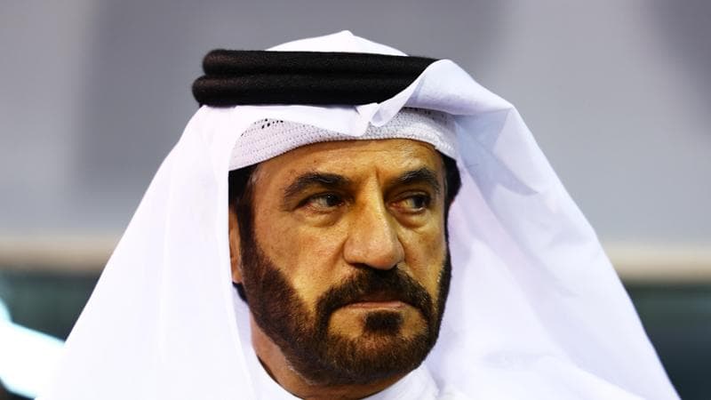 Il presidente della Fia, Mohammed Ben Sulayem