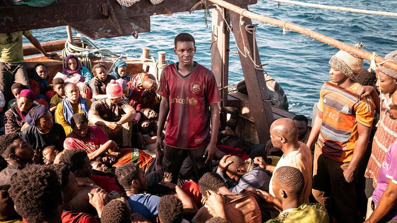 Una scena di 'Io capitano' di Matteo Garrone