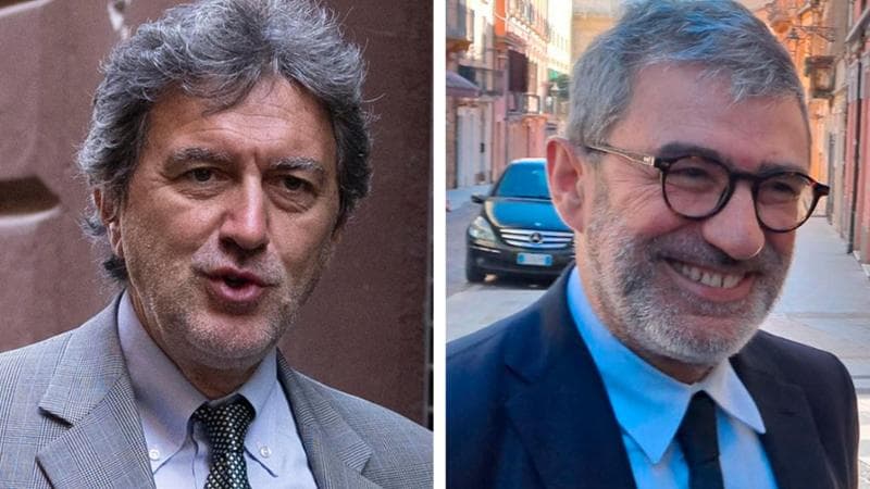 Marco Marsilio e Luciano D'Amico