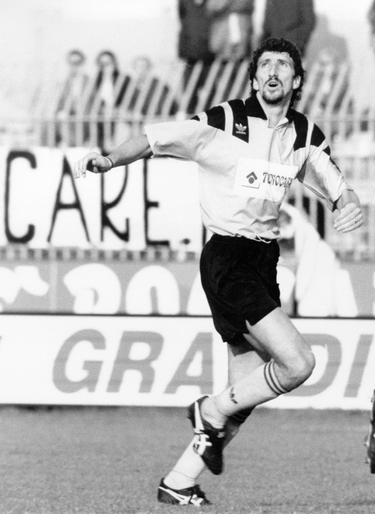 Hubner con la maglia del Cesena, in Serie B