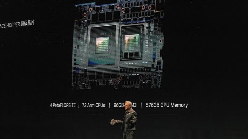 Il fondatore e amministratore delegato di Nvidia Jensen Huang