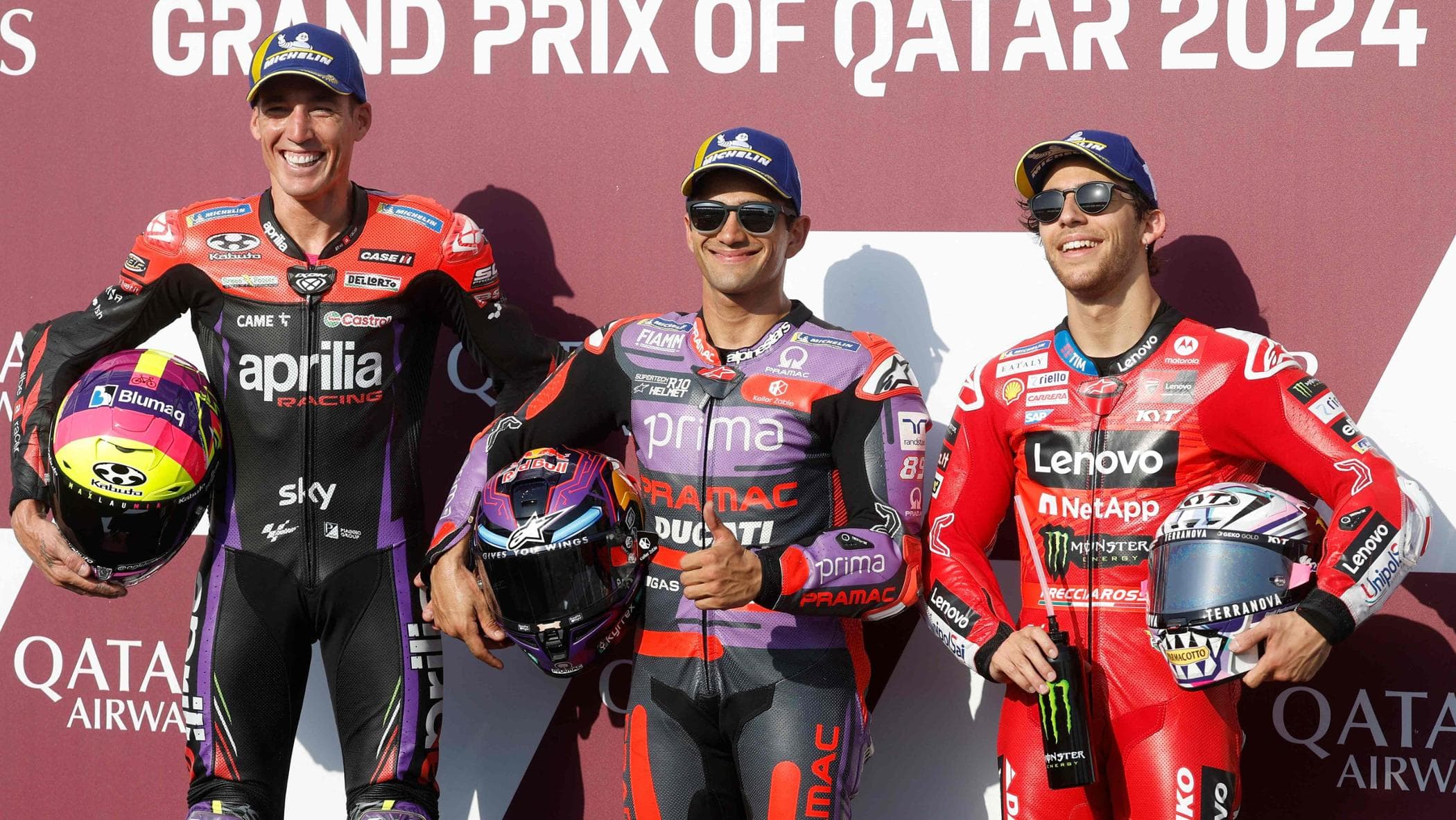 Pole position MotoGp Qatar: Martin davanti a tutti, Bagnaia quinto - la ...