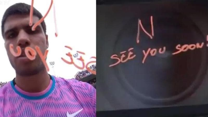 Il messaggio di Carlos Alcaraz dopo la vittoria su Auger-Aliassime