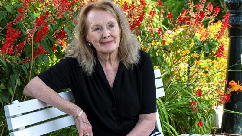 La scrittrice Annie Ernaux
