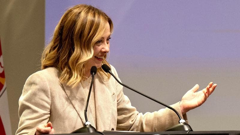 GIORGIA MELONI A BOLZANO