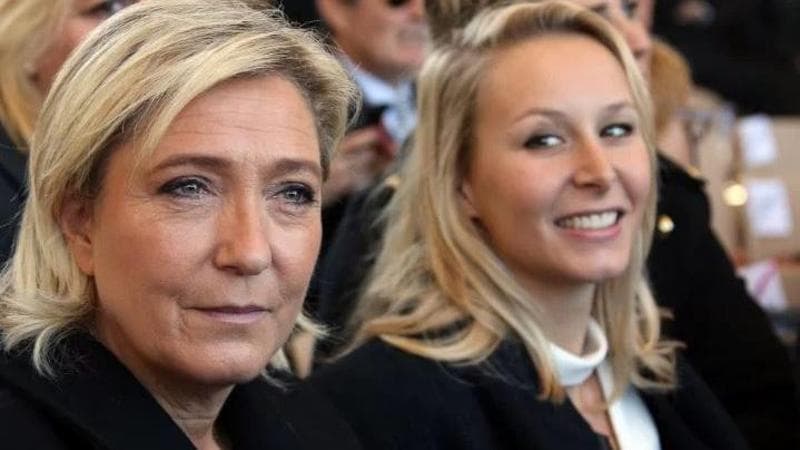 Marin Le Pen e Marion Marechal