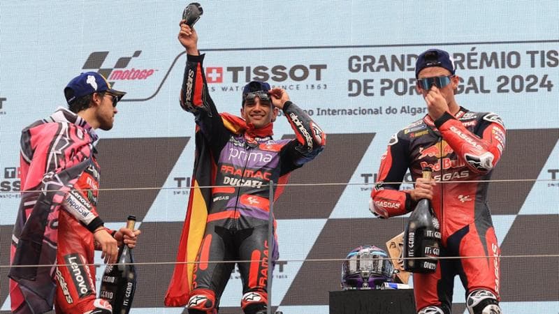 MotoGp di Portimao: Martin vince davanti a Bastianini e Acosta - la ...