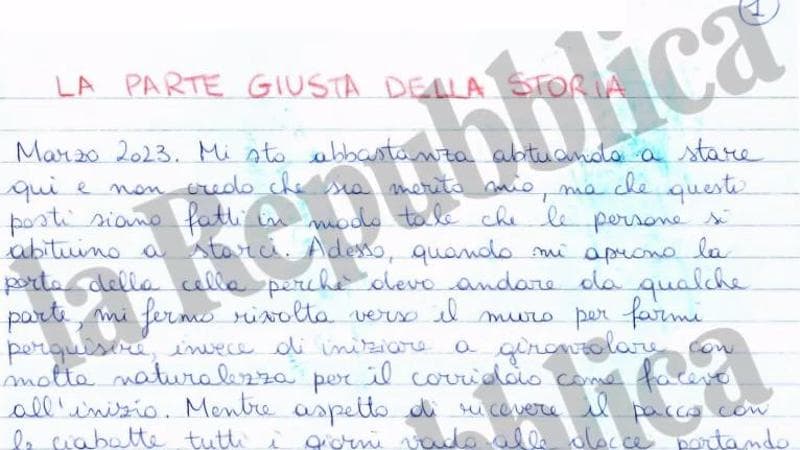 La lettera politica di Ilaria Salis dal carcere: “Sono caduta in un pozzo profondissimo, mi chiedo se ci sia uscita. Ma non ho dubbi su quale sia la parte giusta della storia”