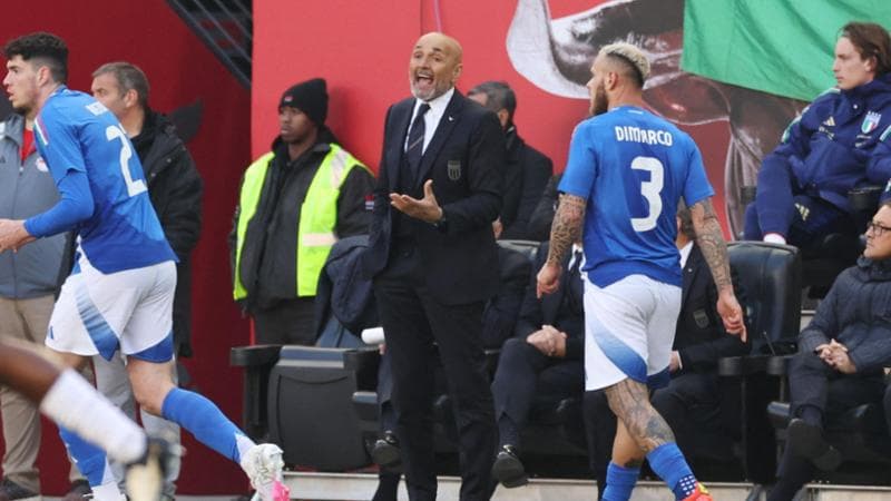 Il ct azzurro Luciano Spalletti