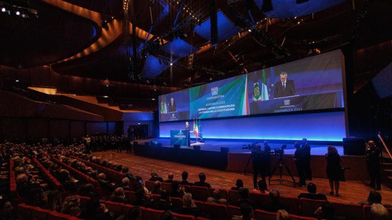 15/09/2023 Roma, Assemblea di Confindustria