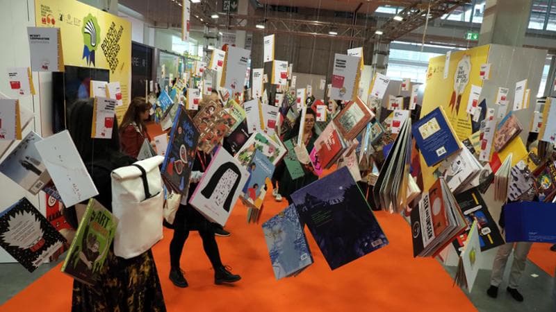 Un momento della scorsa edizione. della Bologna Chilkdren's Book Fair. PMphoto