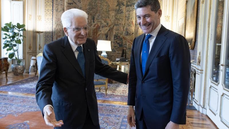 Mattarla riceve al Quirinale il capo della Polizia Vittorio Pisani