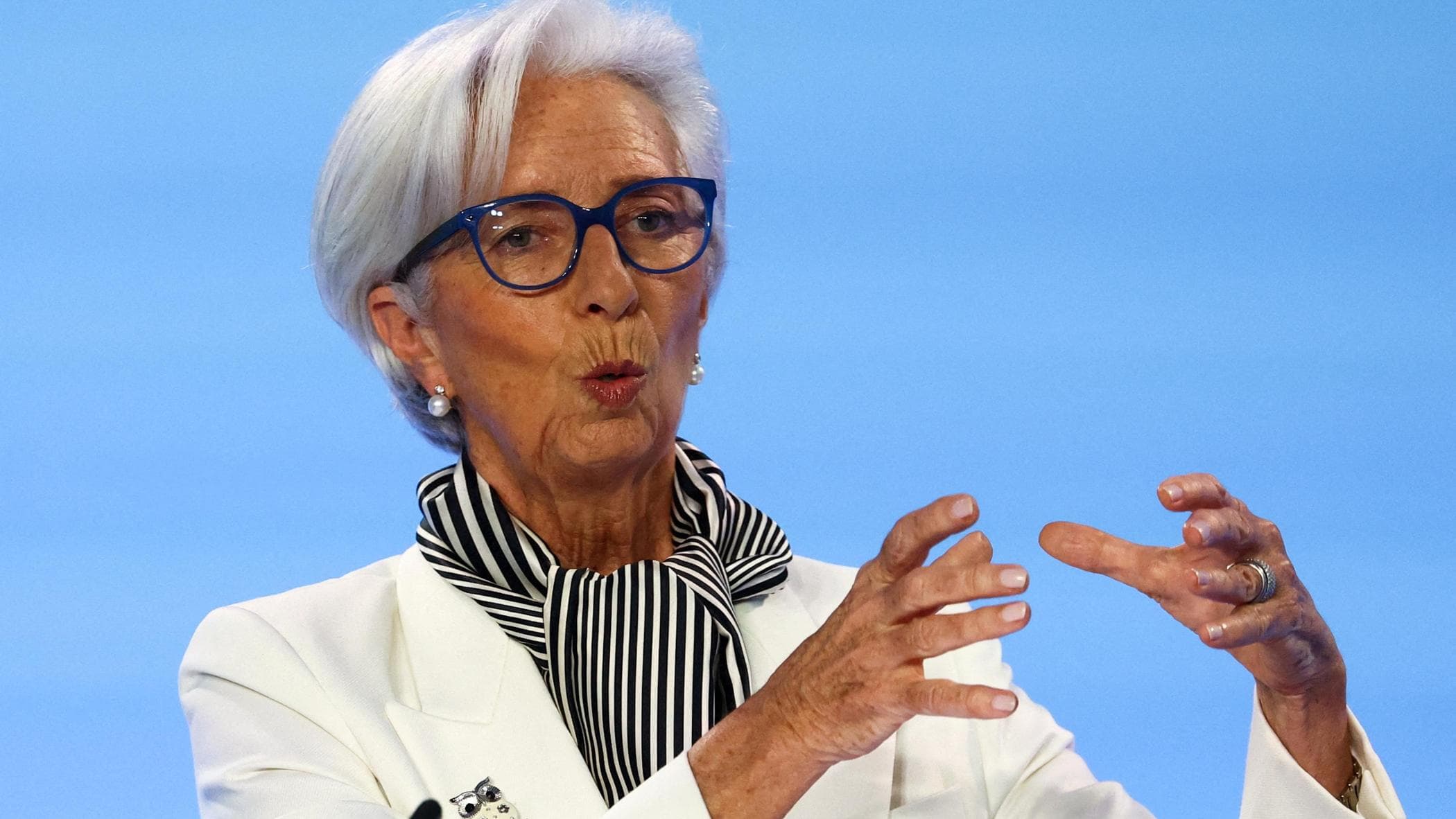ECB、金利据え置き、ラガルド氏「インフレについてより確実性があれば利下げする」