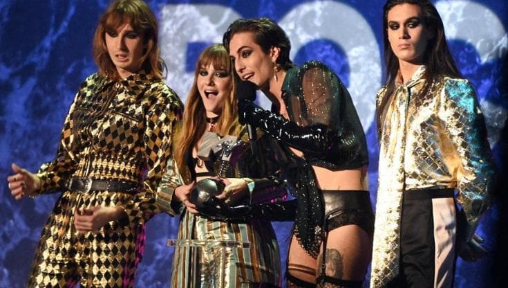 Måneskin, ancora una volta nel club dei brani miliardari con ‘I wanna be your slave’