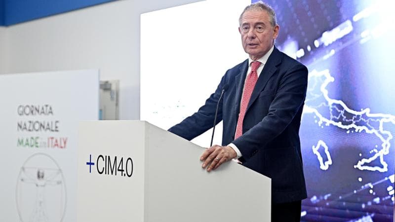 Il ministro delle Imprese Adolfo Urso
