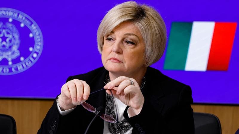 La ministra del Lavoro Marina Calderone