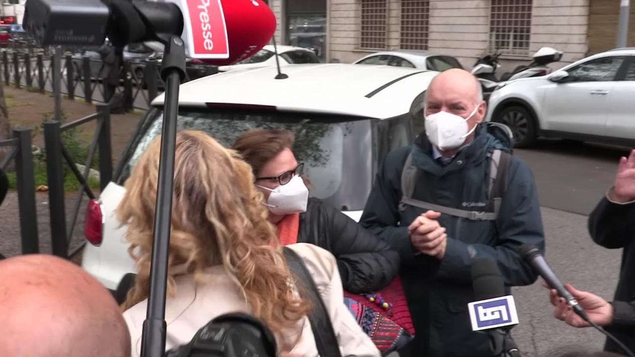 Caso Regeni, i genitori di Giulio in tribunale a Roma per l'udienza preliminare