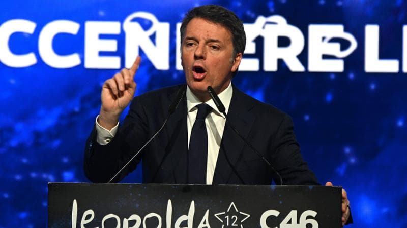 Il leader di Italia viva, Matteo Renzi
