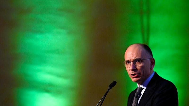 L'EX PREMIER ENRICO LETTA