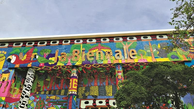 L'ingresso della Biennale di Venezia